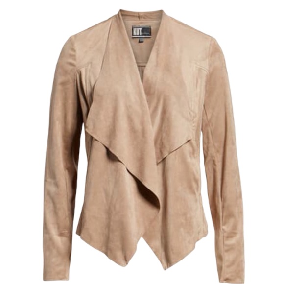 Kut From The Kloth Tanyanita Faux Suede Jacket XS - Picture 5 of 9
